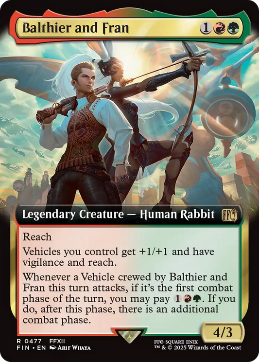 Balthier and Fran (Extended Art) (477) Foil - FINAL FANTASY