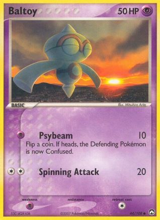 Baltoy (44) Reverse Holofoil - Power Keepers