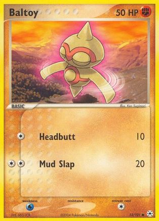 Baltoy (53) Reverse Holofoil - Hidden Legends