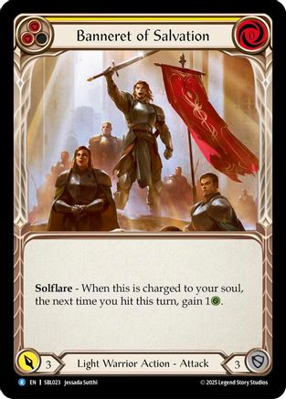 Banneret of Salvation (Yellow) (SBL023) - Silver Age