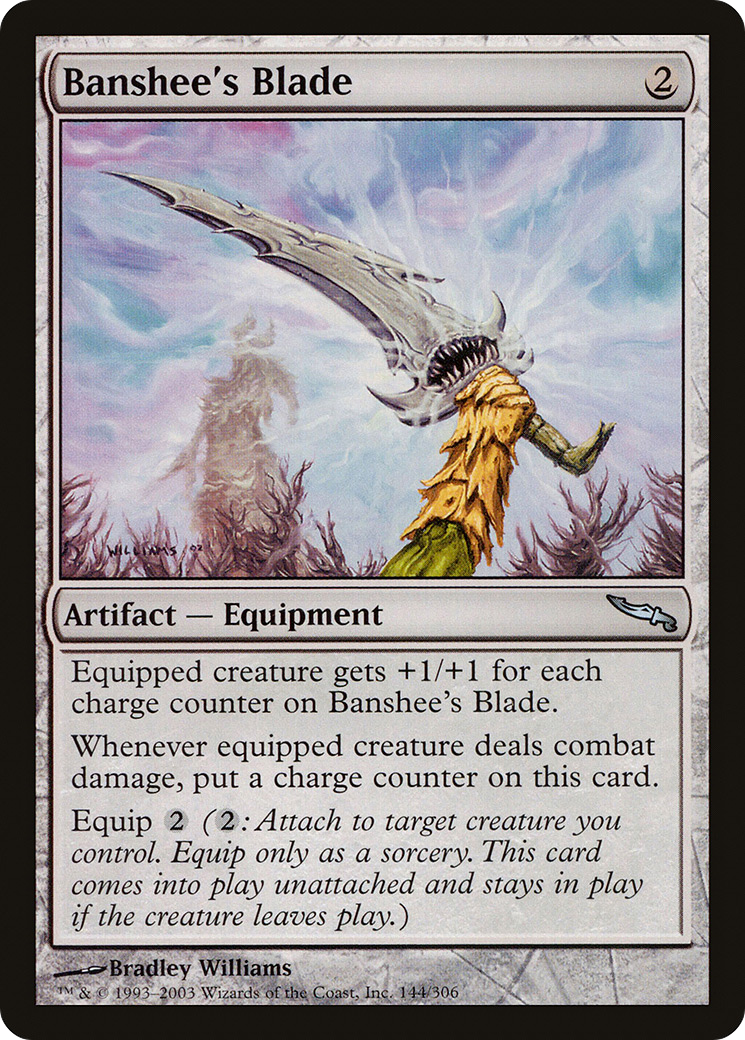 Banshee's Blade (144) - Mirrodin