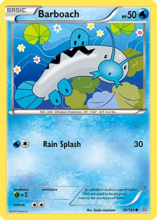 Barboach (39) Reverse Holofoil - Primal Clash