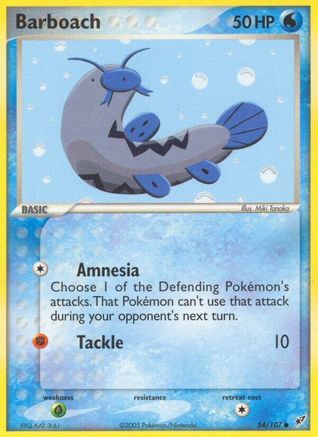 Barboach (54) Reverse Holofoil - Deoxys