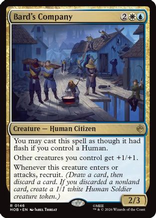 Bard's Company (146) Foil - The Hobbit