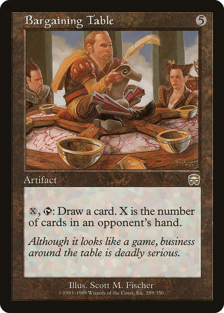 Bargaining Table (288) Foil - Mercadian Masques