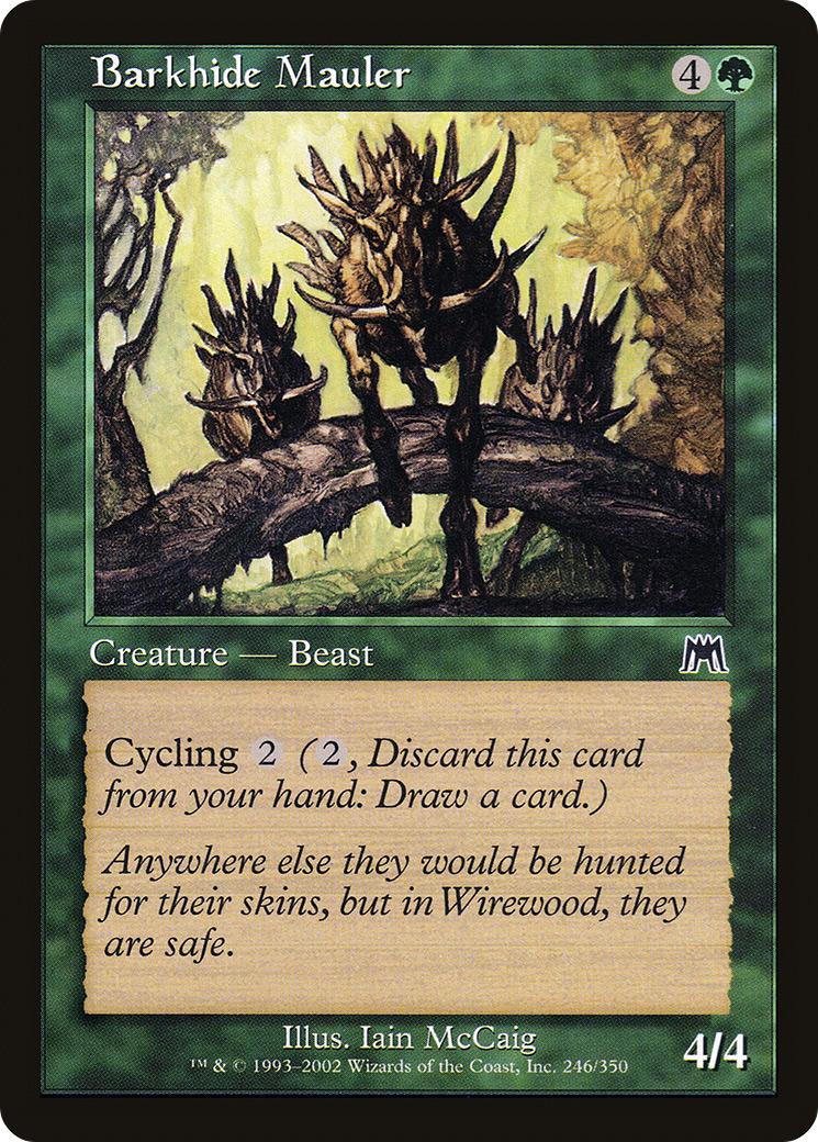 Barkhide Mauler (246) Foil - Onslaught