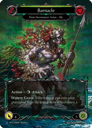 Barnacle (Marvel) (SEA074) Cold Foil - High Seas