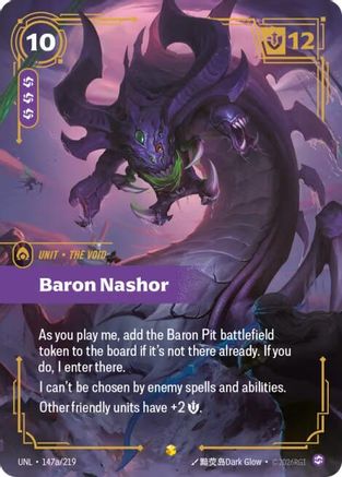 Baron Nashor (Alternate Art) (147a) Foil - Unleashed