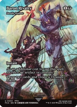 Baron Rivalry - Deadly Dispute (Showcase) (033) Foil - FINAL FANTASY: Through the Ages