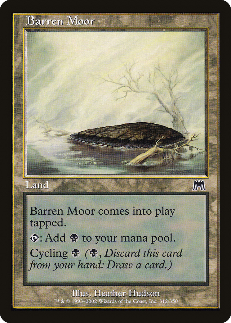Barren Moor (312) Foil - Onslaught