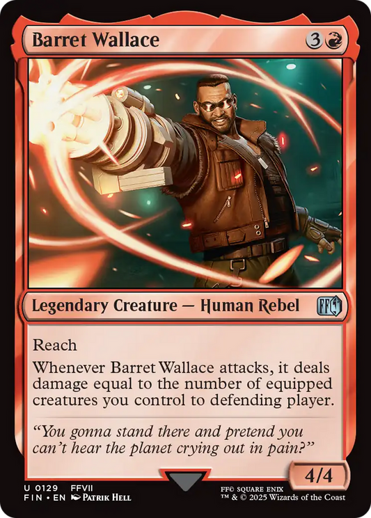 Barret Wallace (129) Foil - FINAL FANTASY