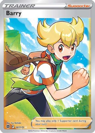 Barry (Full Art) (167) Holofoil - Brilliant Stars