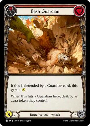 Bash Guardian (SUP141) Rainbow Foil - Super Slam