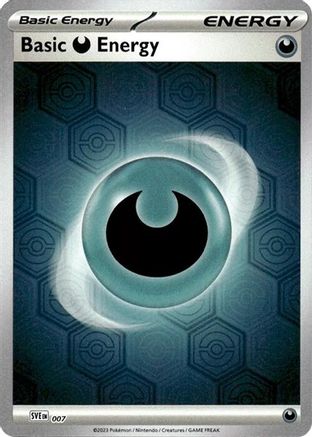 Basic Darkness Energy (7) Reverse Holofoil - Shrouded Fable