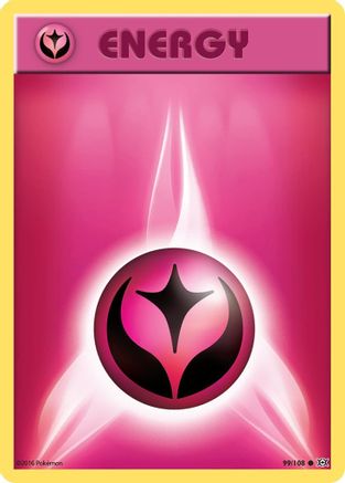 Basic Fairy Energy (99) Reverse Holofoil - Evolutions