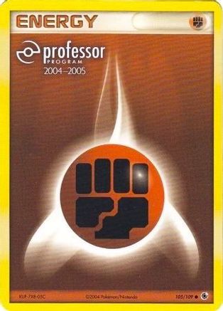 Basic Fighting Energy (105) - Professor Program Promos