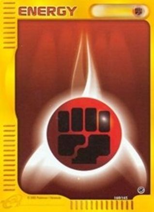 Basic Fighting Energy (160) Reverse Holofoil - Expedition
