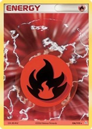 Basic Fire Energy (106) Holofoil - Holon Phantoms