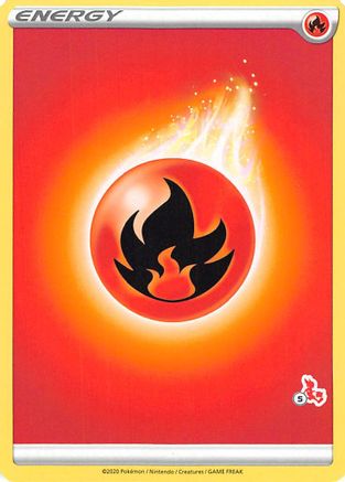 Basic Fire Energy (#5 Cinderace) - Battle Academy 2022