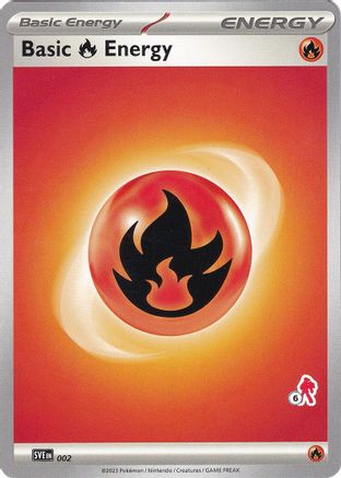 Basic Fire Energy (#6 Armarouge) (2) - Battle Academy 2024