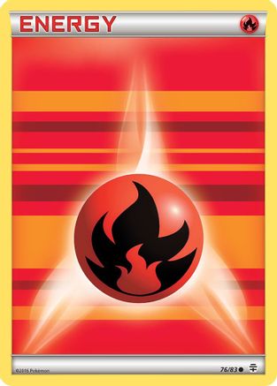 Basic Fire Energy (76) - Generations