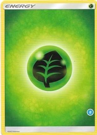 Basic Grass Energy (2) - Trainer Kit: Alolan Sandslash & Alolan Ninetales