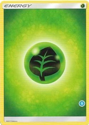 Basic Grass Energy (5) - Trainer Kit: Alolan Sandslash & Alolan Ninetales