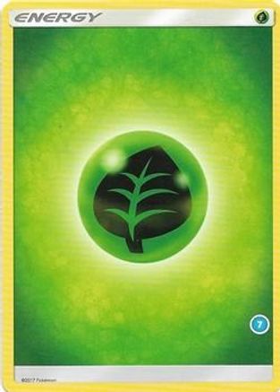 Basic Grass Energy (7) - Trainer Kit: Alolan Sandslash & Alolan Ninetales