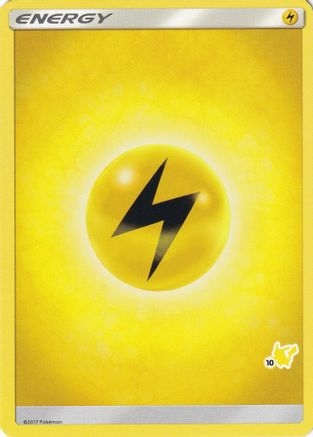 Basic Lightning Energy (#10 Pikachu) - Battle Academy