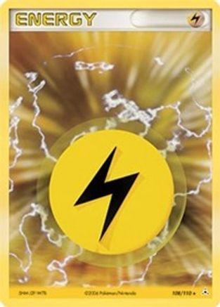 Basic Lightning Energy (108) Holofoil - Holon Phantoms