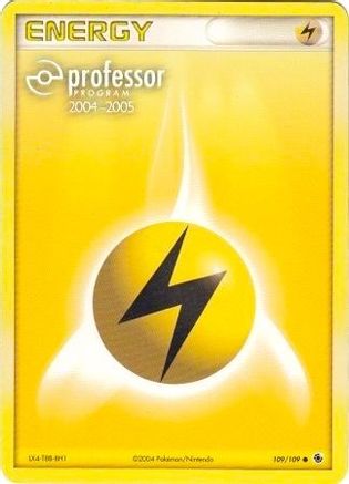 Basic Lightning Energy (109) - Professor Program Promos