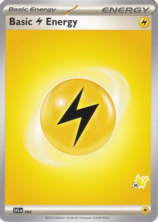 Basic Lightning Energy (#16 Pikachu) (4) - Battle Academy 2024