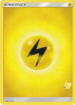 Basic Lightning Energy (#22 Pikachu) - Battle Academy