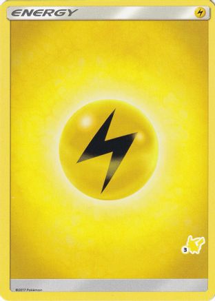 Basic Lightning Energy (#3 Pikachu) - Battle Academy