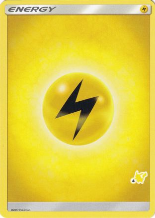 Basic Lightning Energy (#4 Pikachu) - Battle Academy