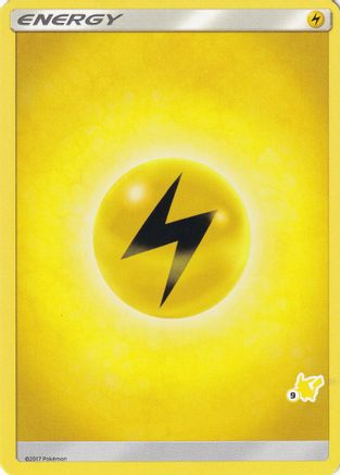 Basic Lightning Energy (#9 Pikachu) - Battle Academy