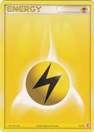 Basic Lightning Energy (Plusle) (11) - Trainer Kit: Plusle & Minun