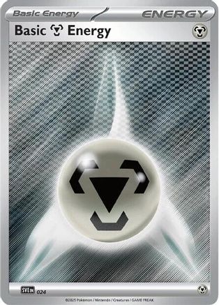 Basic Metal Energy (24) Reverse Holofoil - Scarlet & Violet