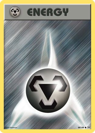 Basic Metal Energy (98) Reverse Holofoil - Evolutions