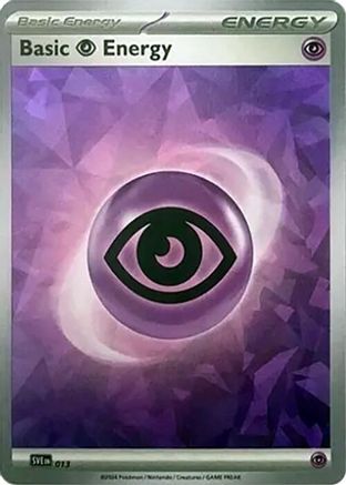 Basic Psychic Energy (Cracked Ice Holo) (13) Holofoil - Scarlet & Violet