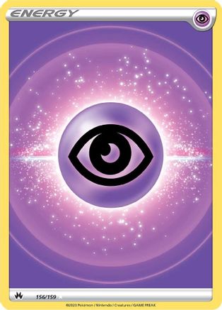 Basic Psychic Energy (Textured) (156) Holofoil - Crown Zenith