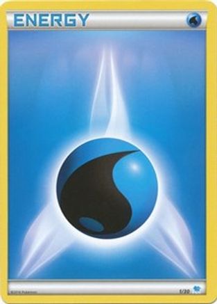 Basic Water Energy (3) - Trainer Kit: Pikachu Libre & Suicune