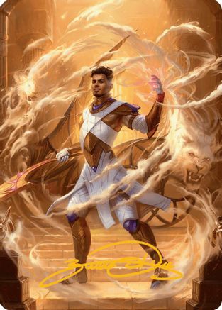 Basri, Tomorrow's Champion (009s) Gold-Stamped - Art Series: Aetherdrift