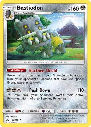 Bastiodon (85) Holofoil - Ultra Prism