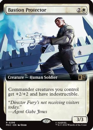 Bastion Protector (Extended Art) (296) - Commander: Marvel Super Heroes