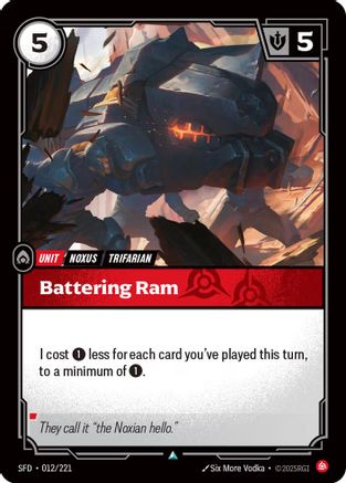 Battering Ram (012) - Spiritforged