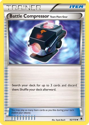 Battle Compressor (92) Reverse Holofoil - Phantom Forces