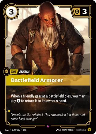 Battlefield Armorer (130) Foil - Radiance