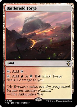 Battlefield Forge (321) Ripple Foil - Commander: Modern Horizons 3