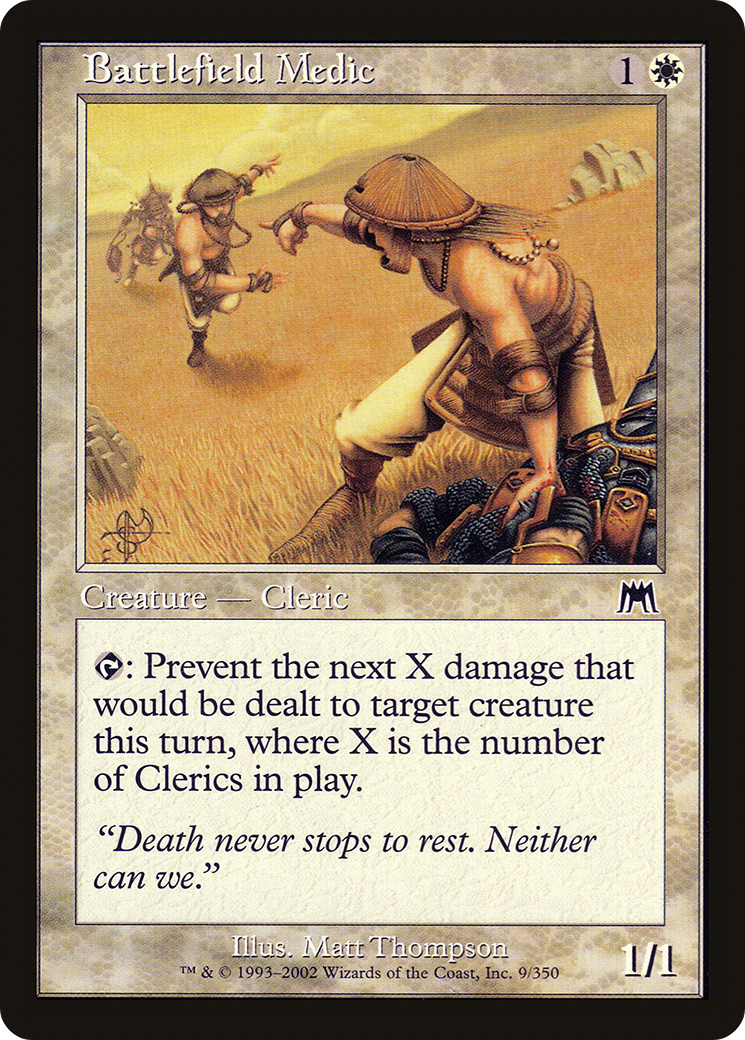 Battlefield Medic (009) Foil - Onslaught